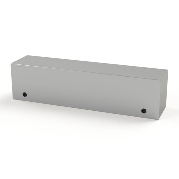 1/4 Turn Latch Electrical Enclosures, 9 in H, 8 in D, 36 in W, NEMA 1, Carbon Steel